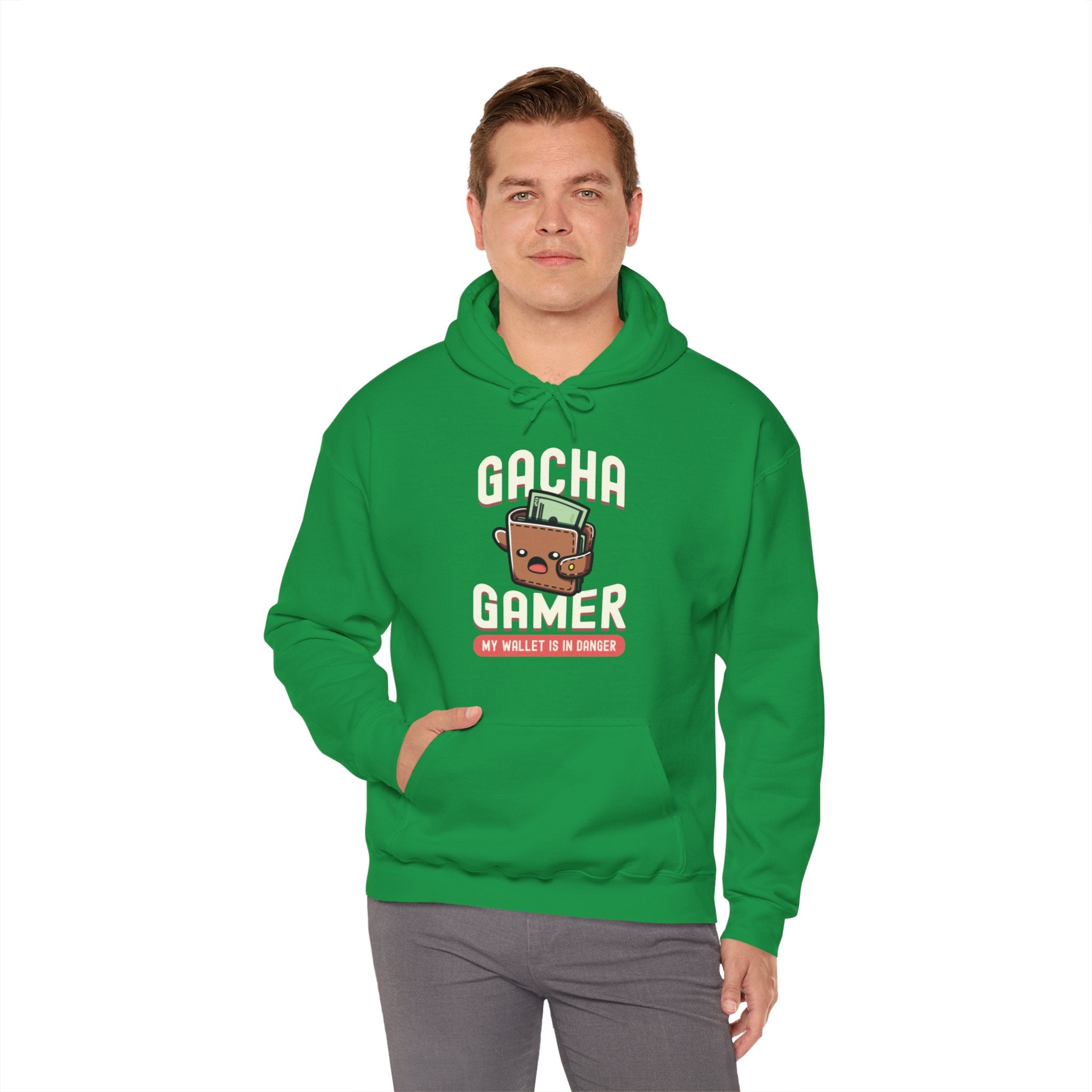 Unisex Gacha Gamer My Wallet is in Trouble Hoodie   