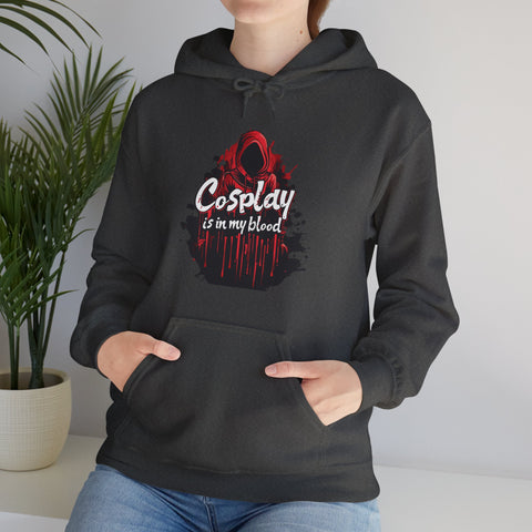 Unisex Cosplay is in my Blood Hoodie   