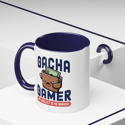 11oz My Wallet is in Danger Gacha Gamer Coffee Mug