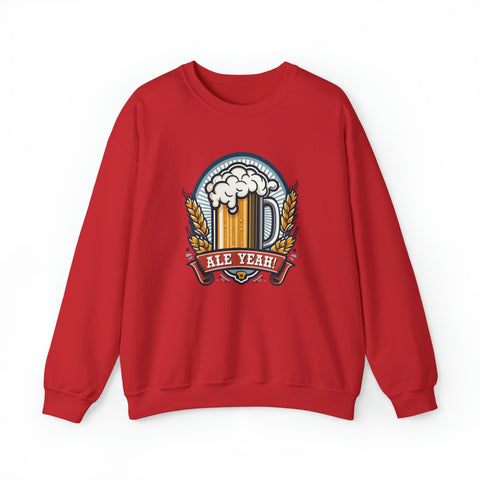 Unisex Ale Yeah Sweatshirt S Red 