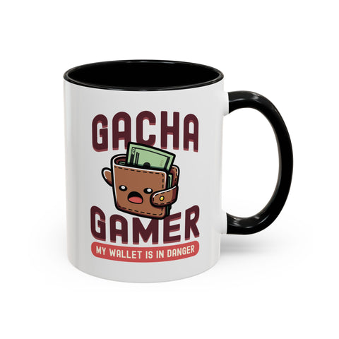 11oz My Wallet is in Danger Gacha Gamer Coffee Mug