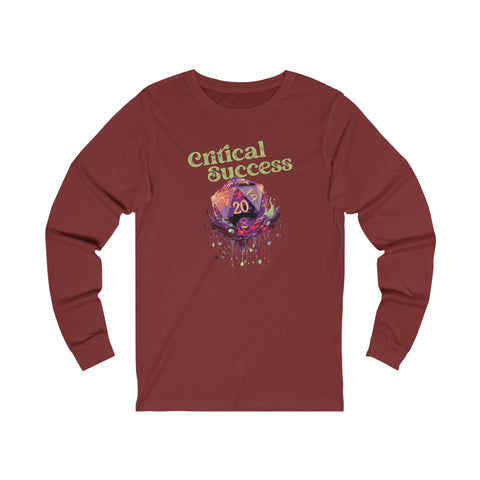 Unisex Critical Success Long Sleeve T Shirt   