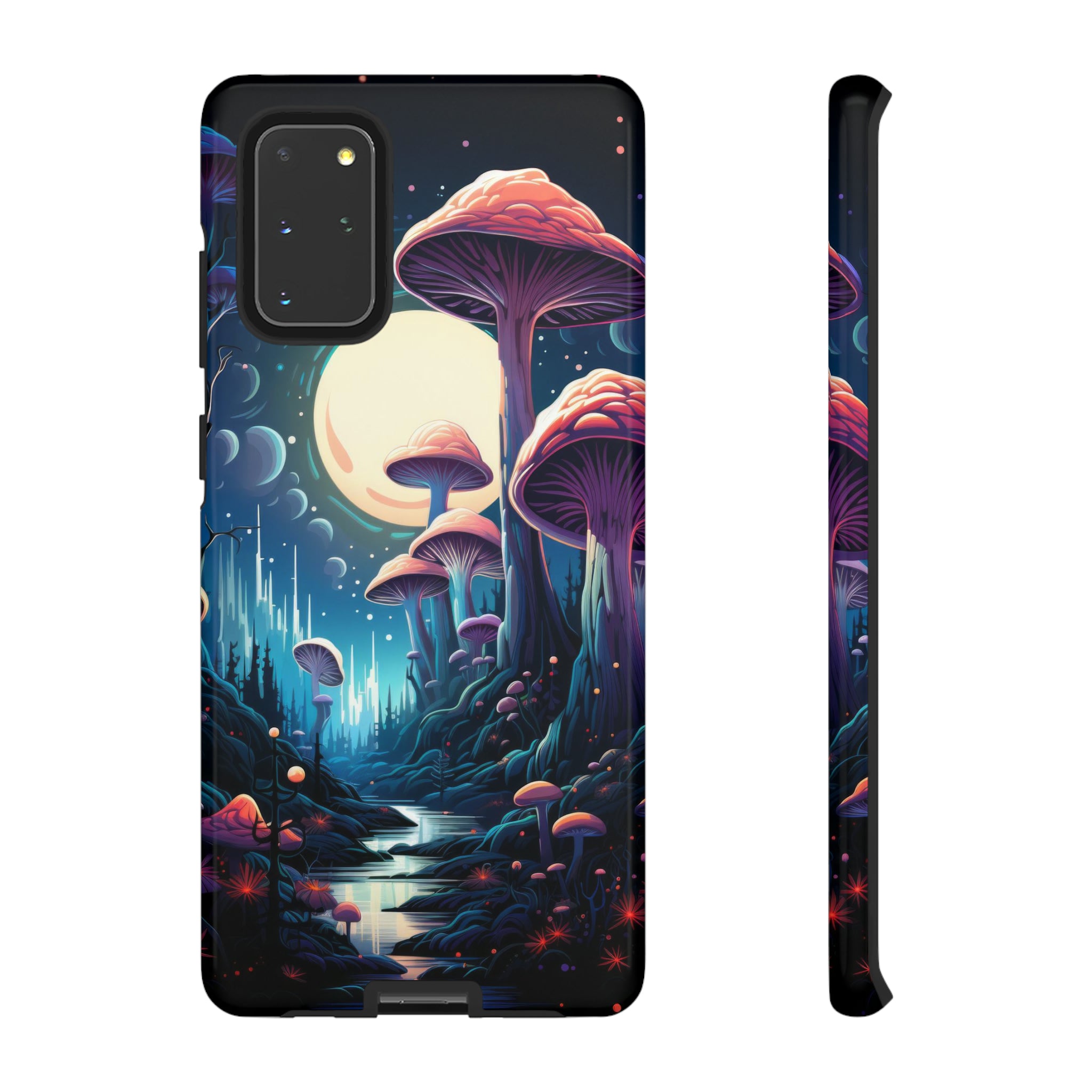 Mushroom Moonlight Phone Case Samsung Galaxy S20+ Glossy 