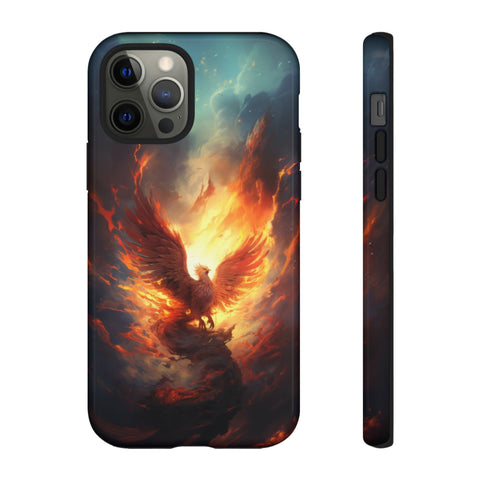 Phoenix in the Clouds Phone Case iPhone 12 Pro Glossy 