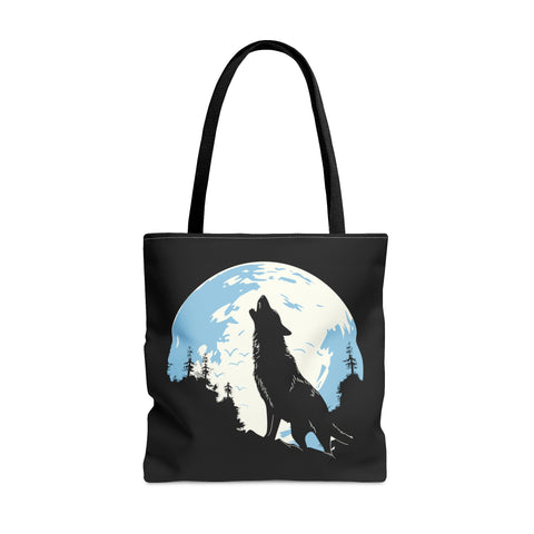 Howling Wolf Tote Bag Large  