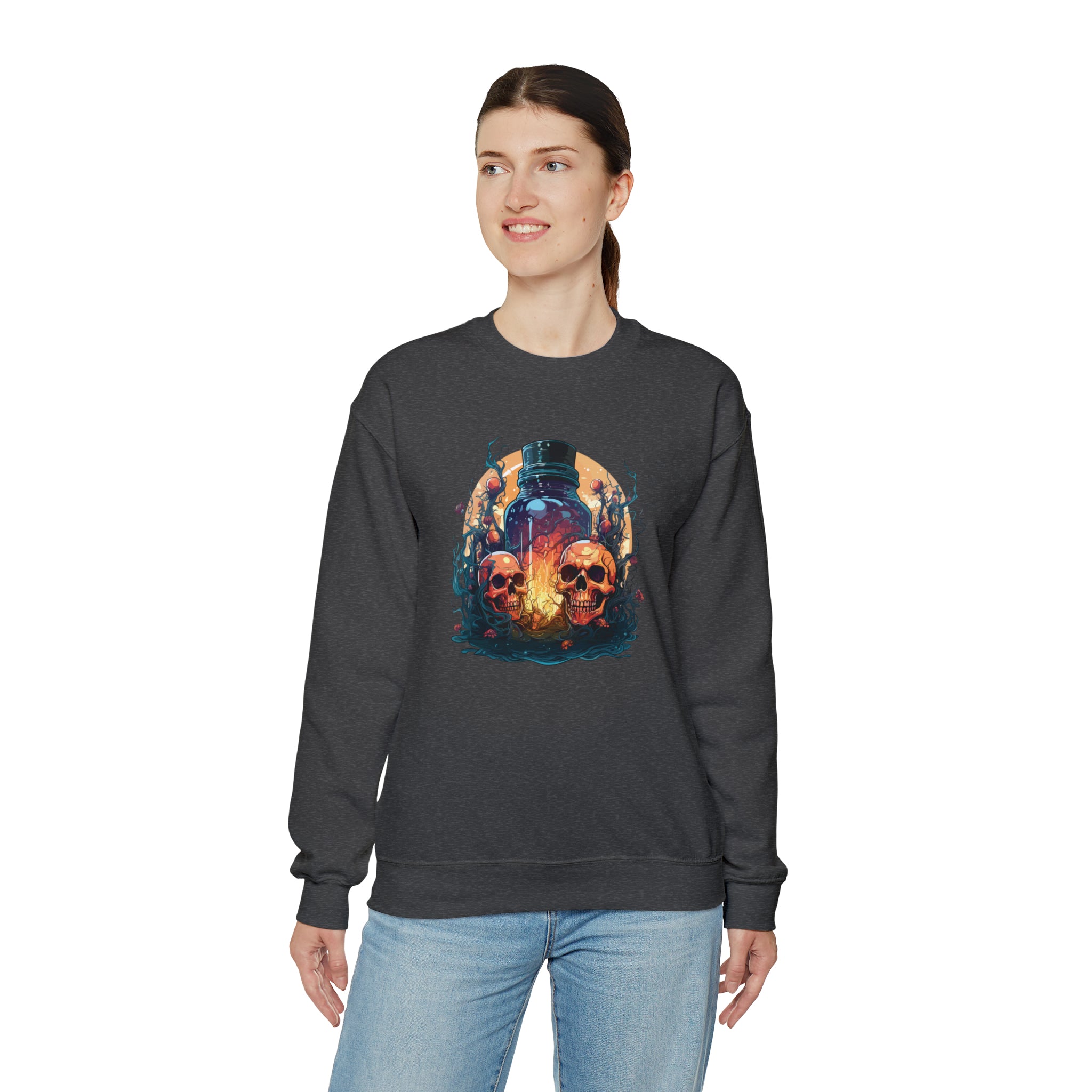 Unisex Magic Potion & Skulls Sweatshirt   