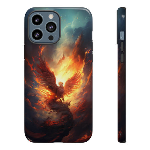 Phoenix in the Clouds Phone Case iPhone 13 Pro Max Glossy 