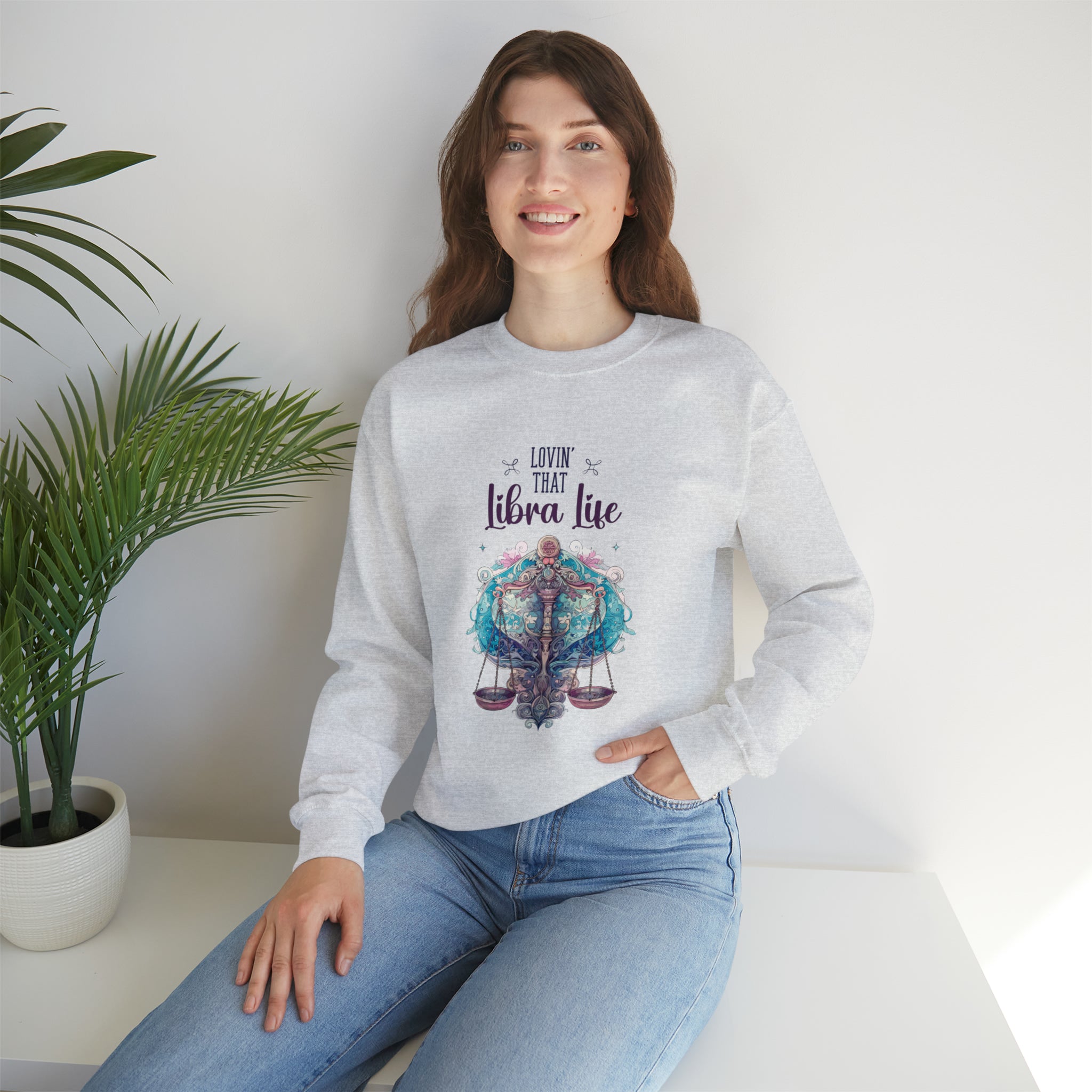 Unisex Libra Life Sweatshirt   