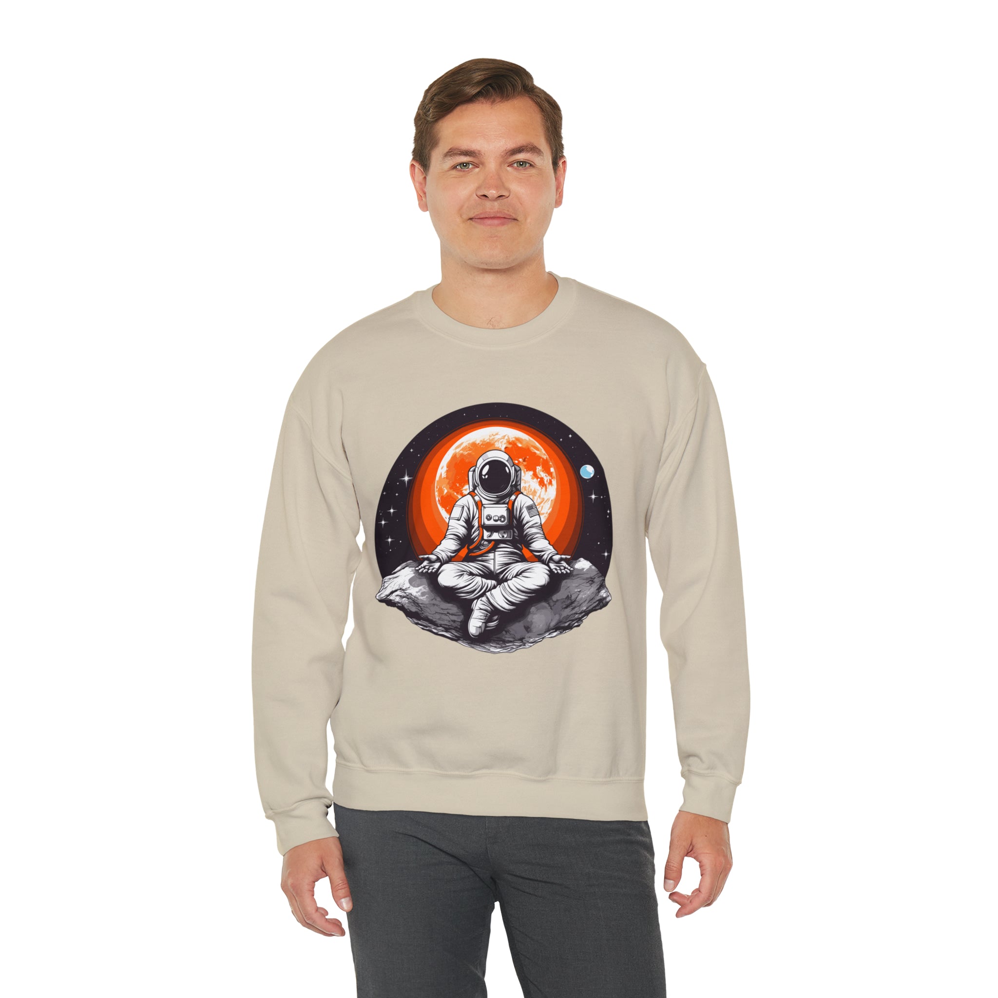 Unisex Meditating Astronaut Sweatshirt   