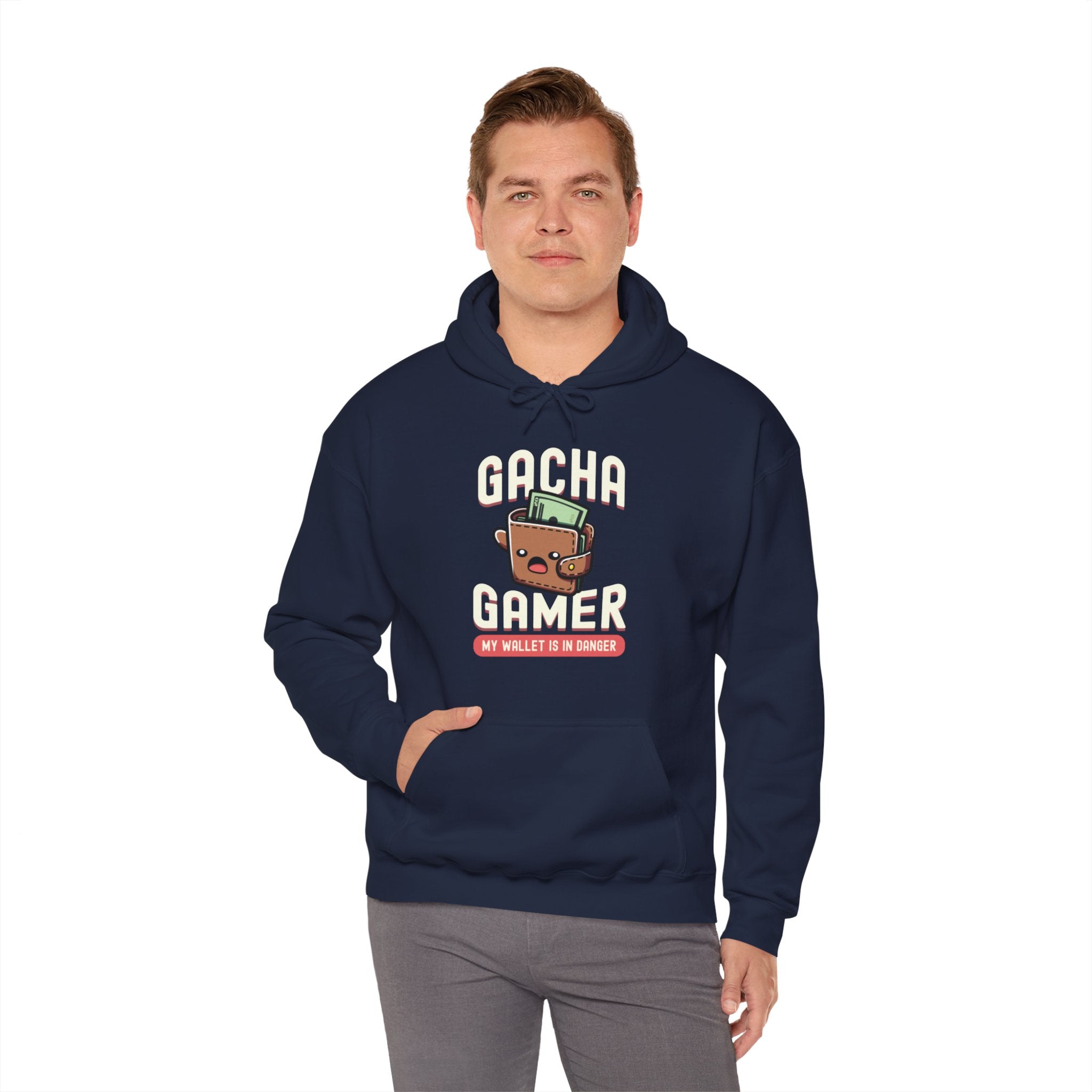 Unisex Gacha Gamer My Wallet is in Trouble Hoodie   