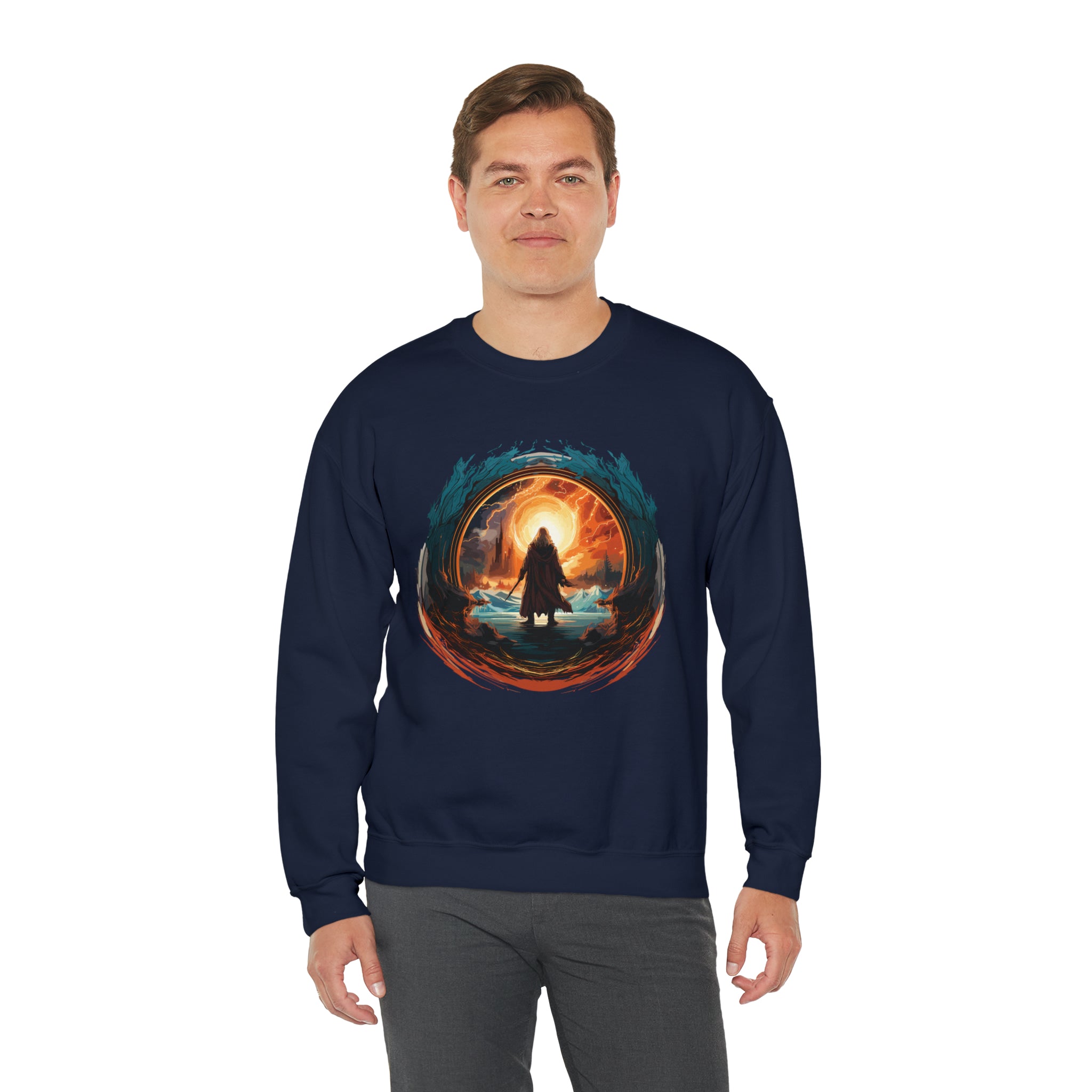 Unisex Wizard Portal Sweatshirt   