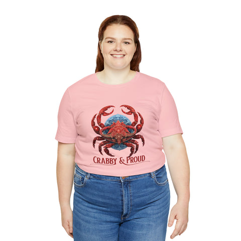 Unisex Cancer Crab T Shirt   