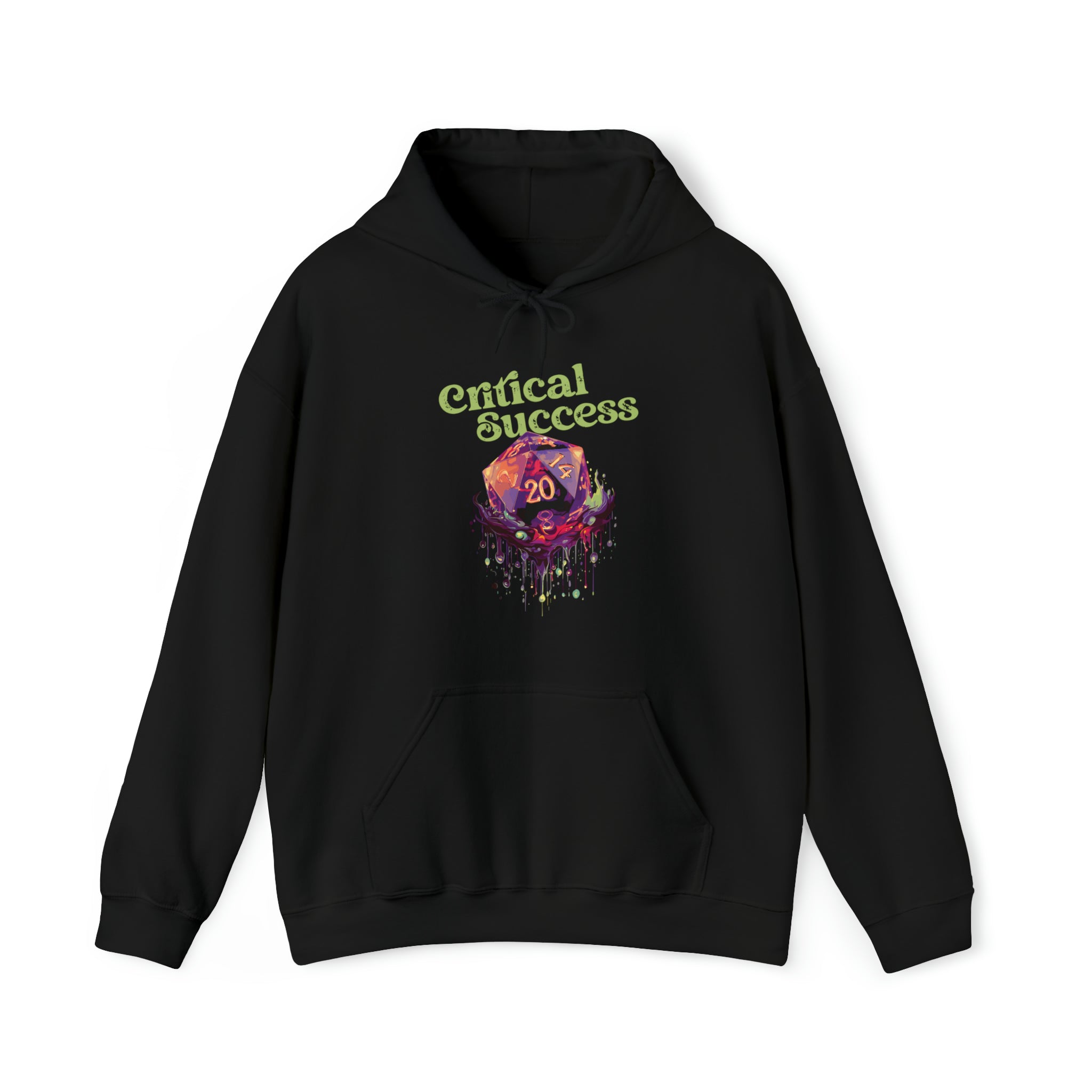 Unisex Critical Success Hoodie Black S 