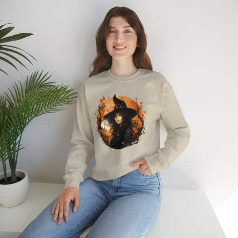 Unisex Autumn Witch Sweatshirt   