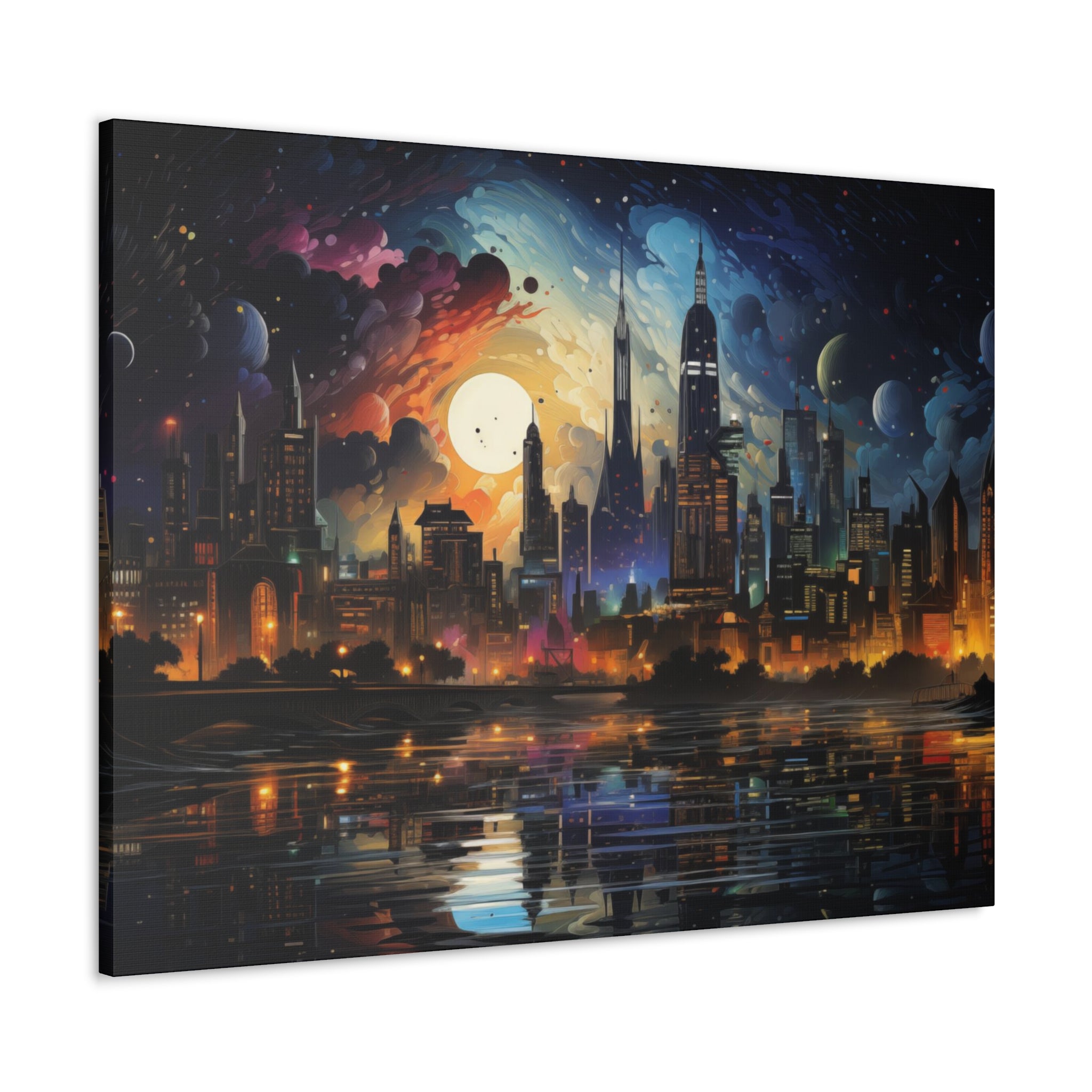 City Skyline Wall Art   