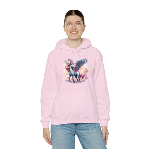 Unisex Pegasus Clouds Hoodie   