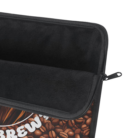 What Would Jesus Brew Coffee Laptop Sleeve   