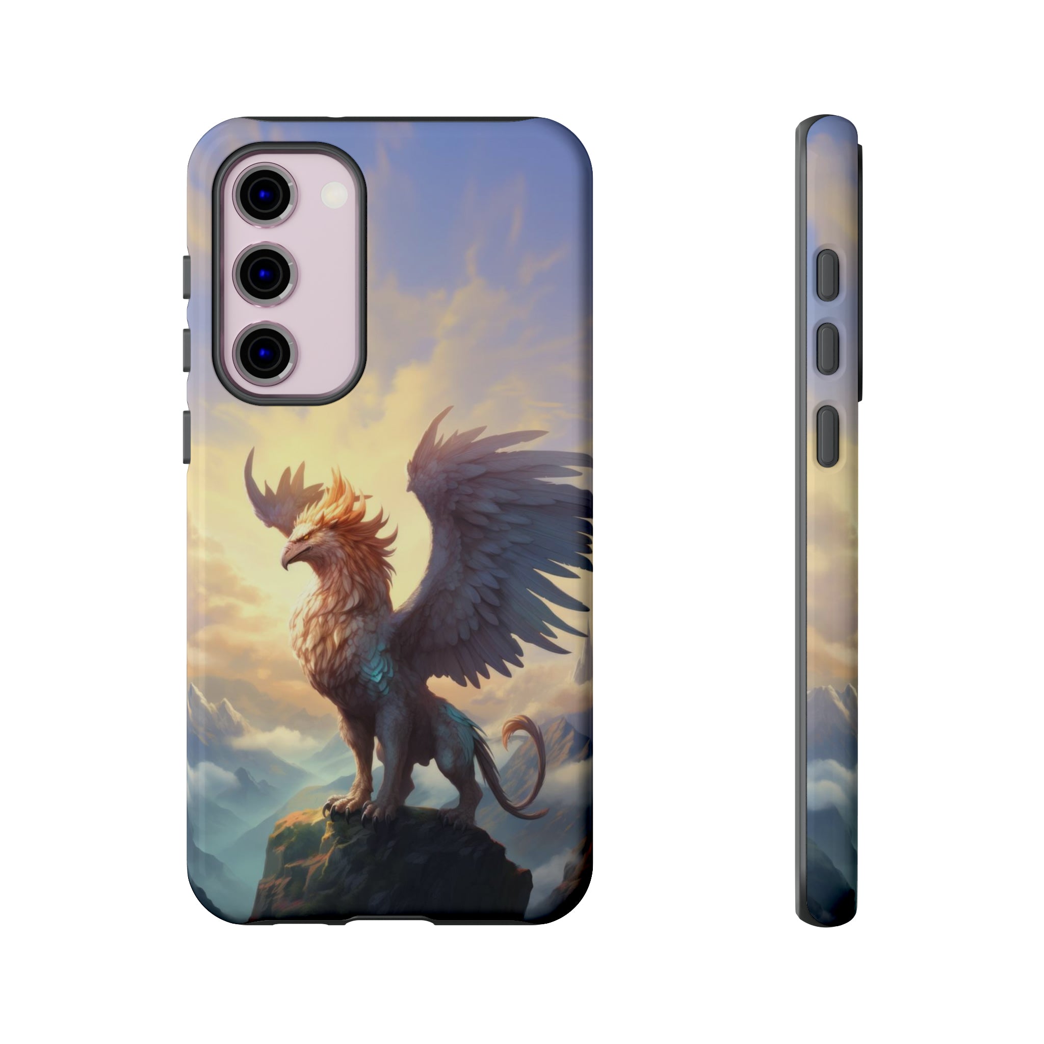 Mountaintop Griffin Phone Case Samsung Galaxy S23 Plus Glossy 