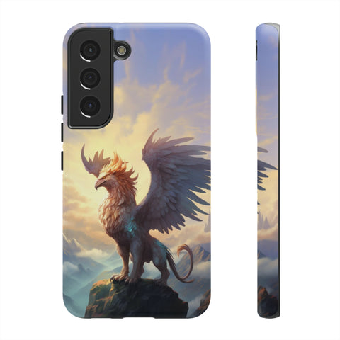 Mountaintop Griffin Phone Case Samsung Galaxy S22 Matte 