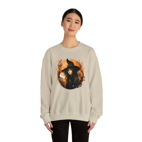 Unisex Autumn Witch Sweatshirt   