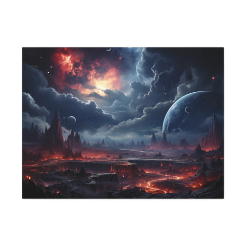 Another World Wall Art 40″ x 30″ 1.25" 