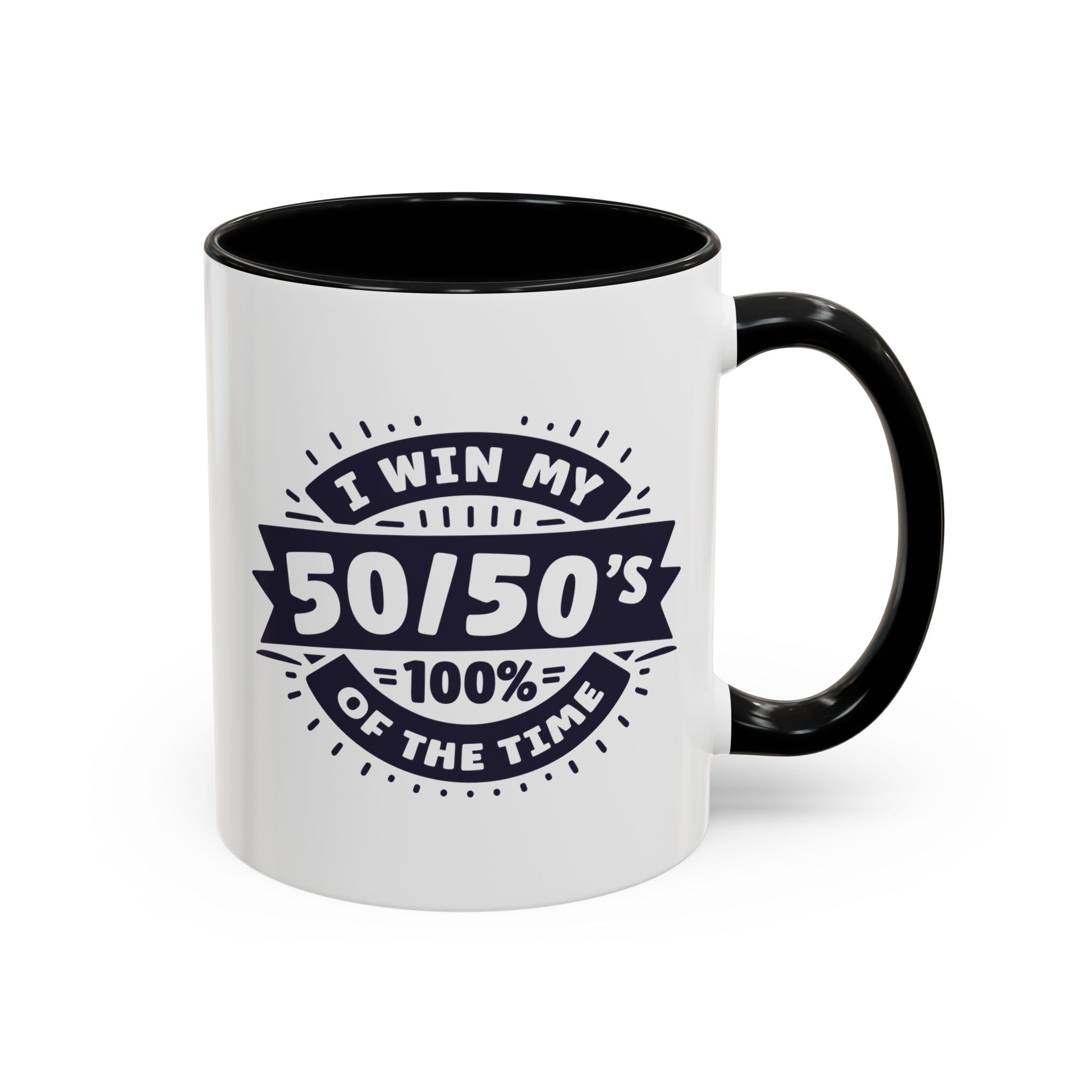 11oz 50 50 Winner Gacha Coffee Mug