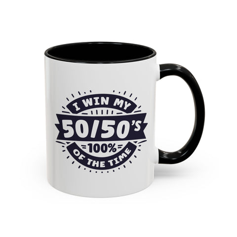 11oz 50 50 Winner Gacha Coffee Mug