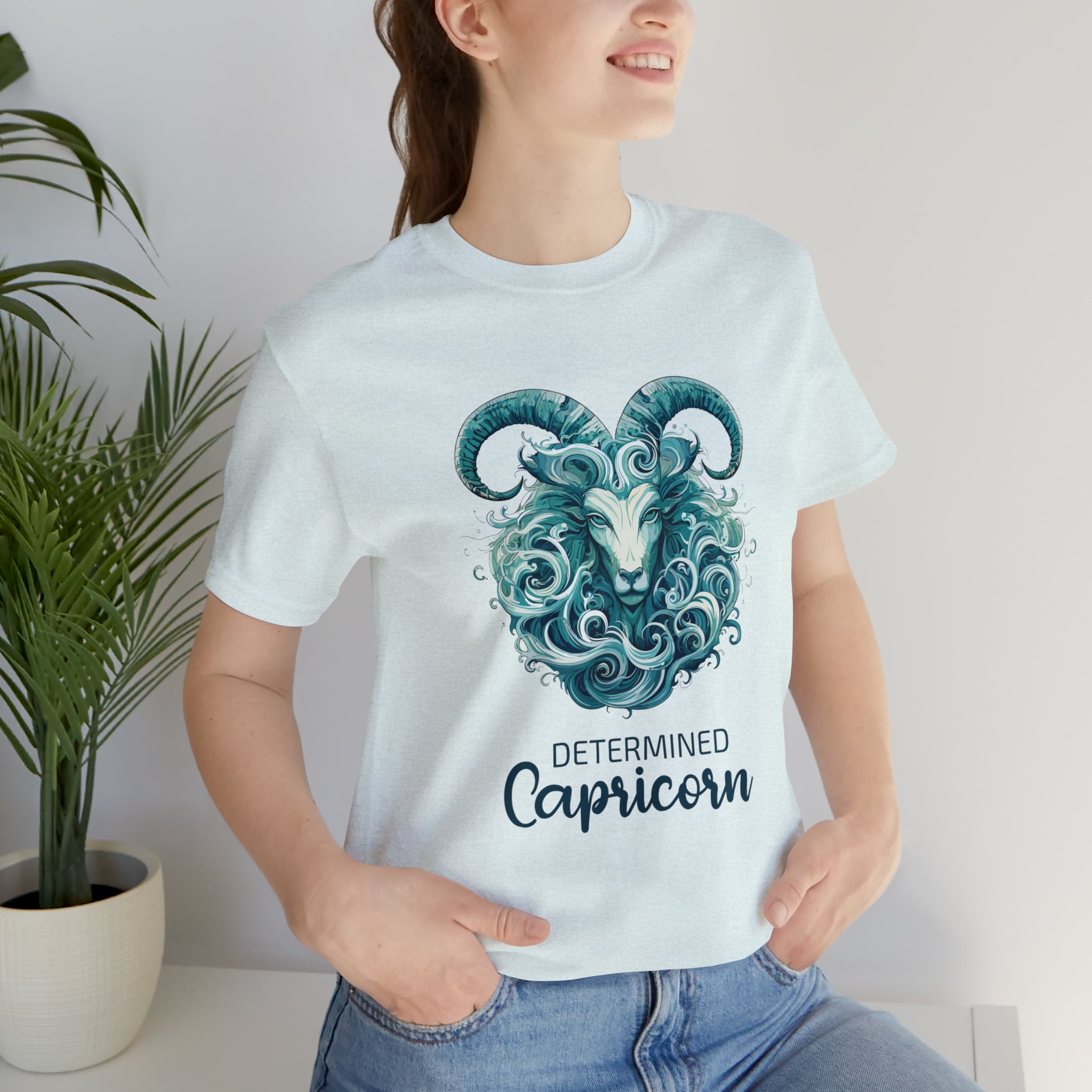 Unisex Capricorn Goat T Shirt   