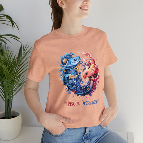 Unisex Pisces Dreamer T Shirt   