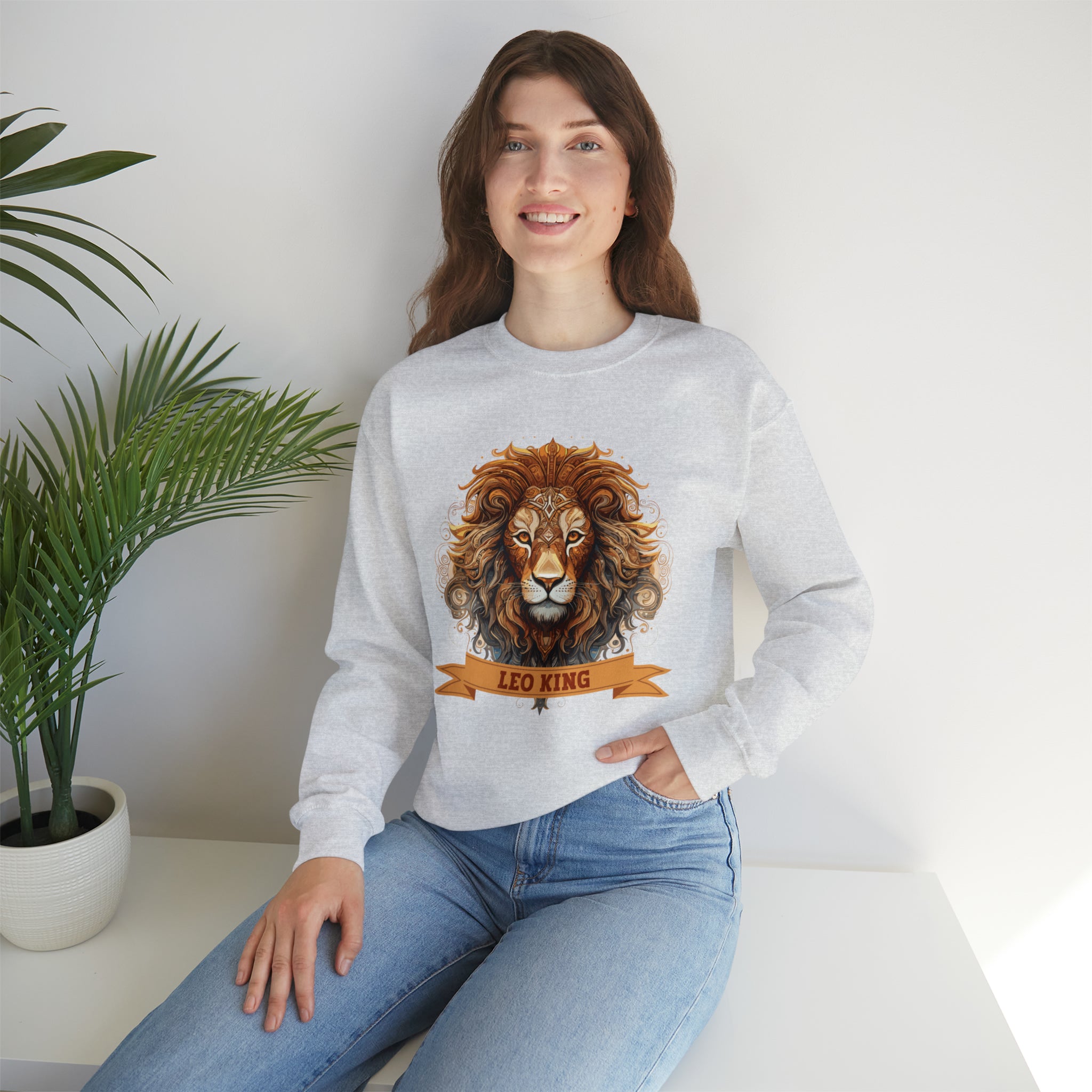 Mens Leo King Sweatshirt   