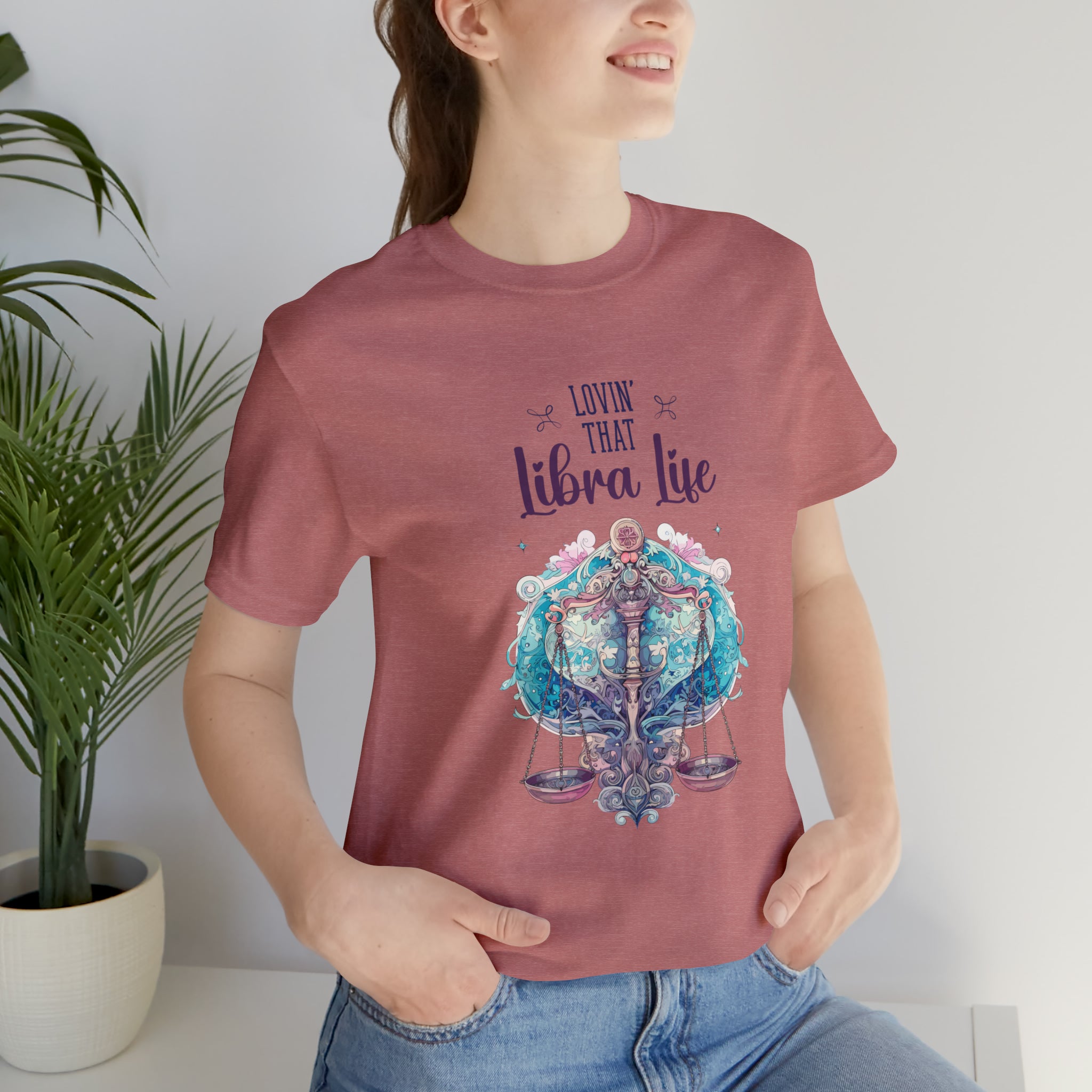 Unisex Libra Life T Shirt   