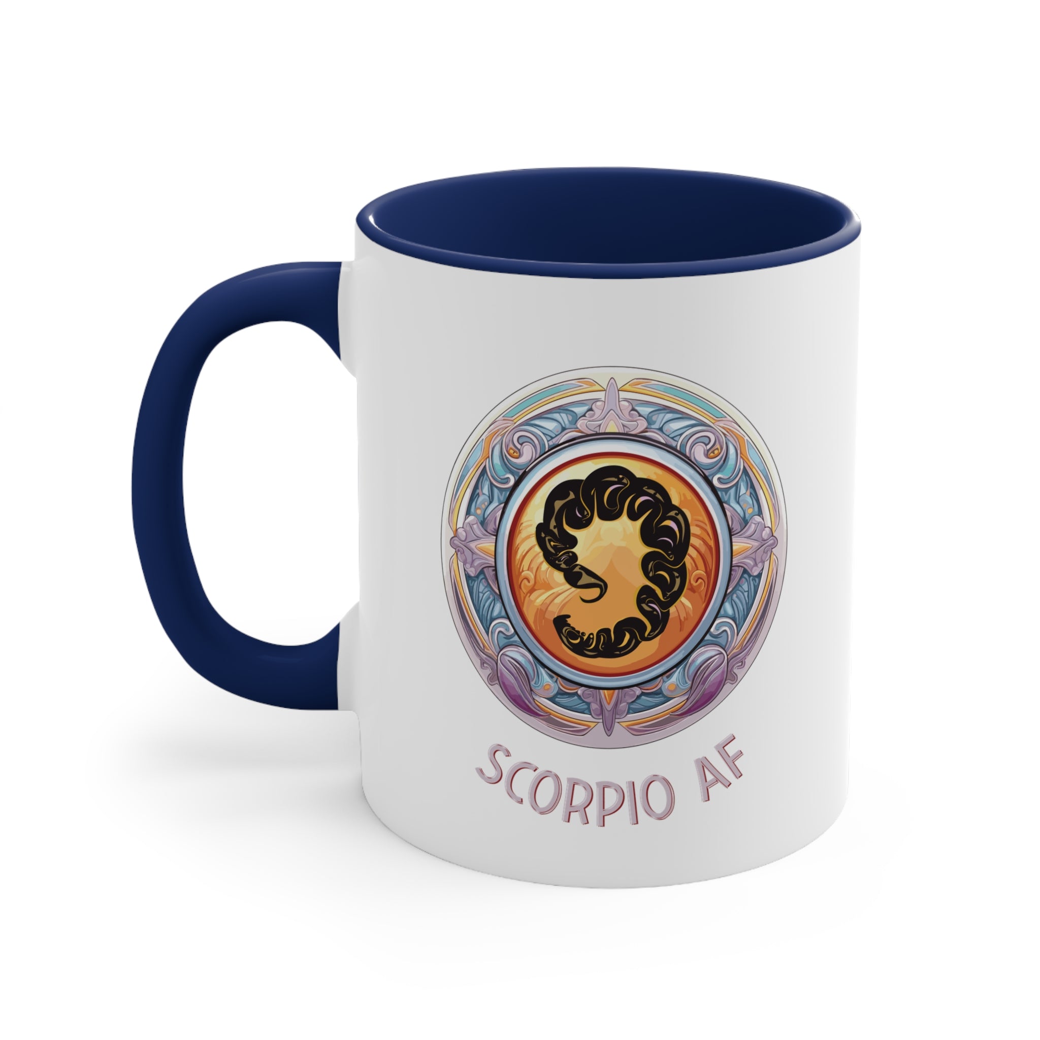 11oz Scorpio AF Coffee Mug 11oz Navy 