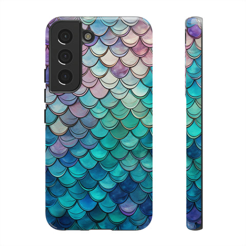 Mermaid Scales Phone Case Samsung Galaxy S22 Glossy 