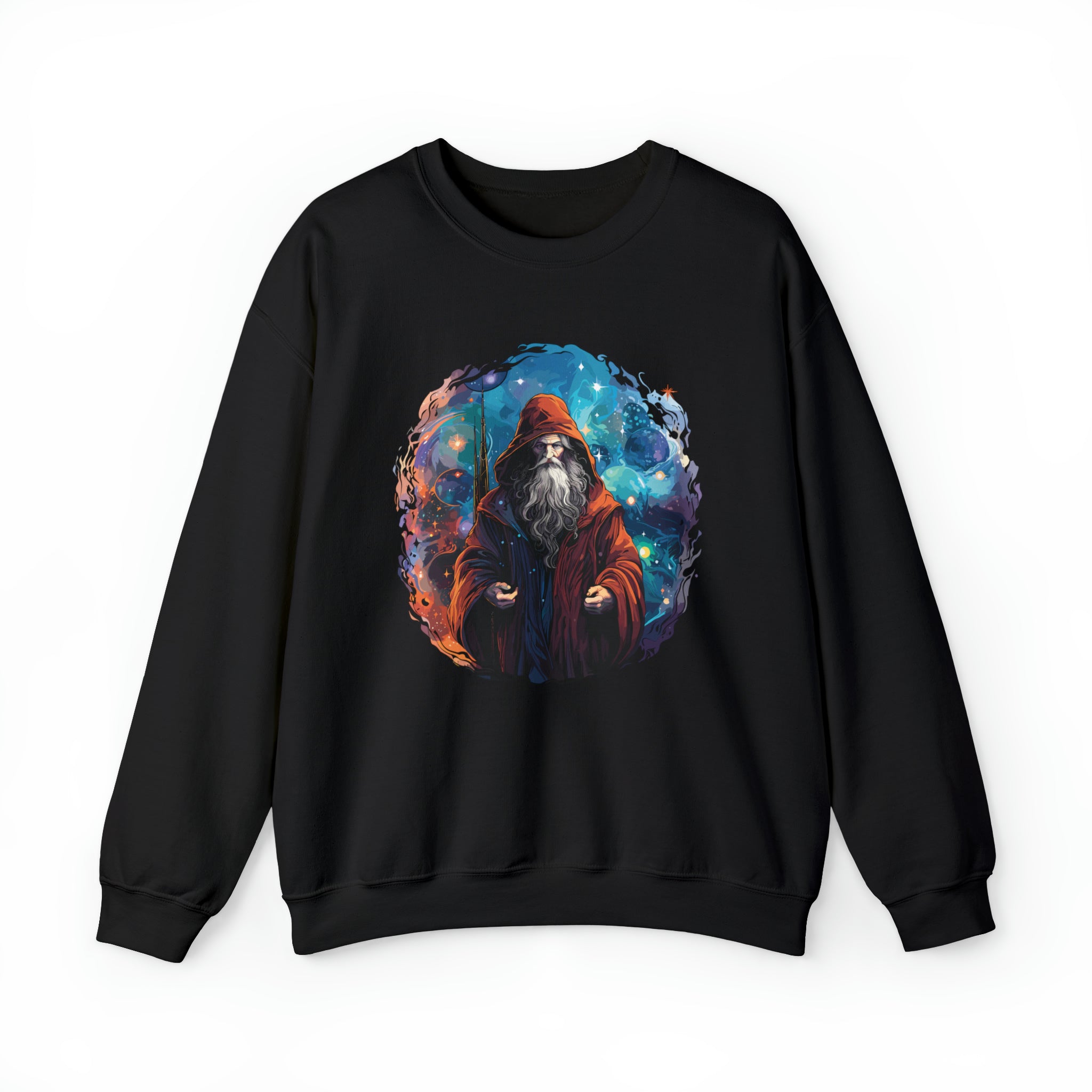 Unisex Galactic Wizard Sweatshirt S Black 