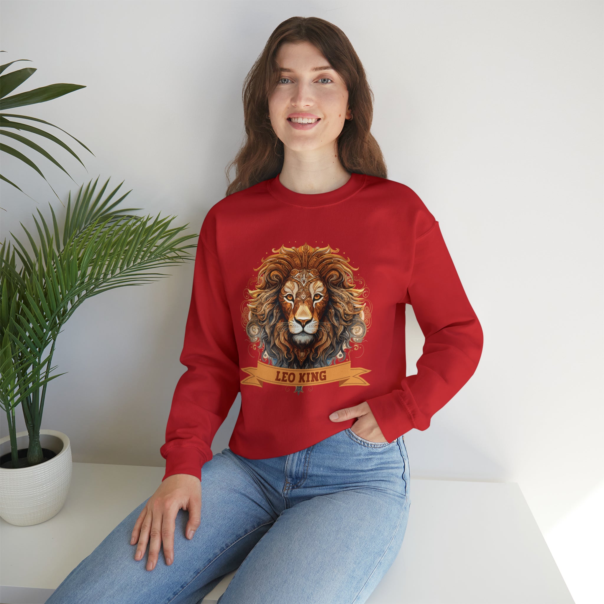 Mens Leo King Sweatshirt   