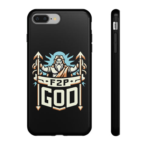 F2P God Phone Case iPhone 8 Plus Glossy 