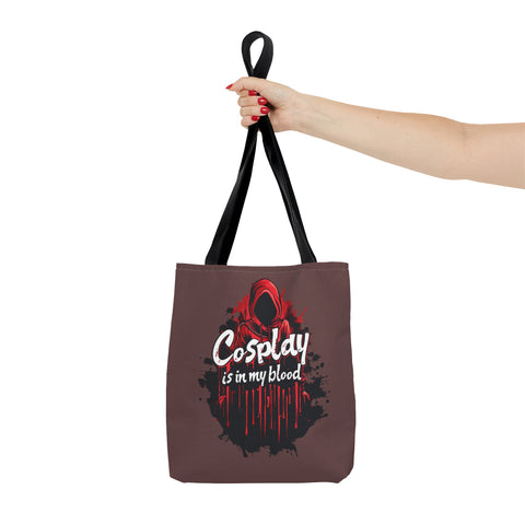 Cosplay is in My Blood Tote Bag   