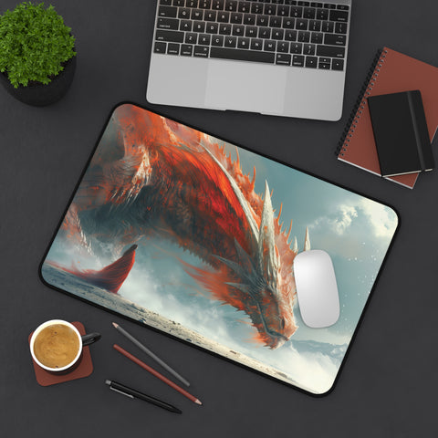 Dragon Woman Desk Mat   