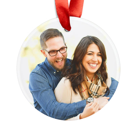 Co-Op Mode Gamer Couple Ornament   