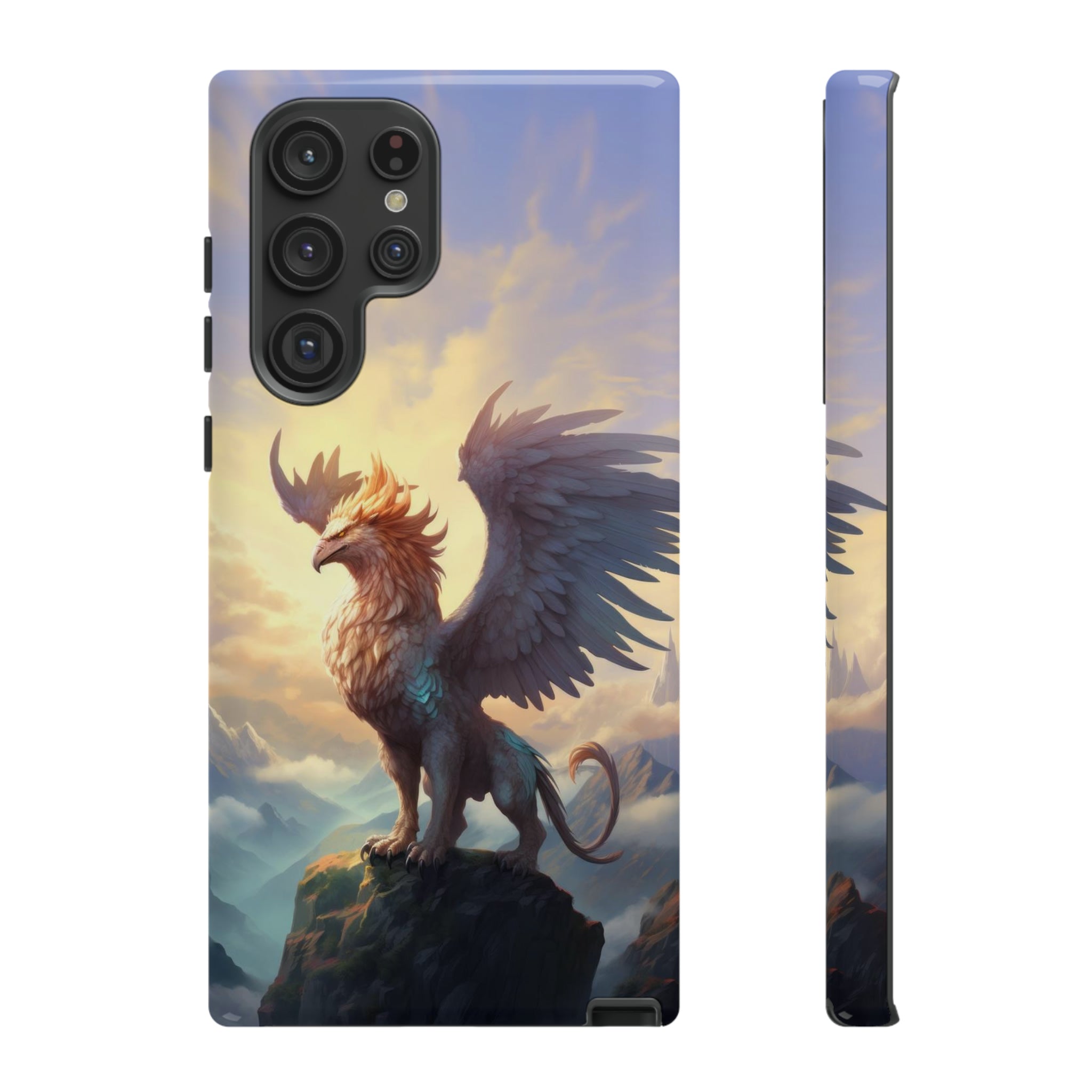 Mountaintop Griffin Phone Case Samsung Galaxy S22 Ultra Glossy 