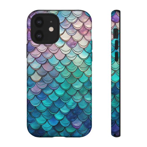 Mermaid Scales Phone Case iPhone 12 Glossy 