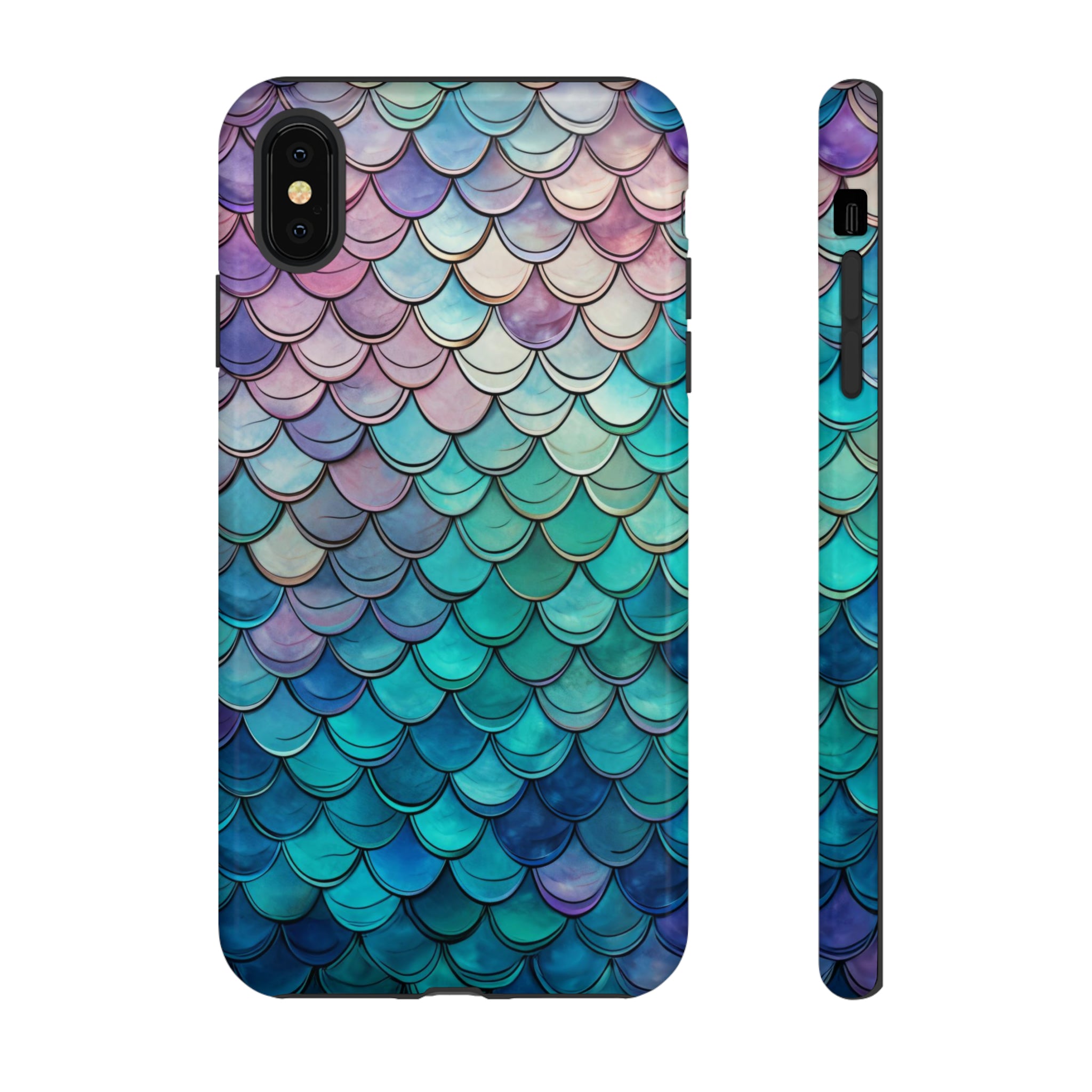 Mermaid Scales Phone Case iPhone XS MAX Glossy 