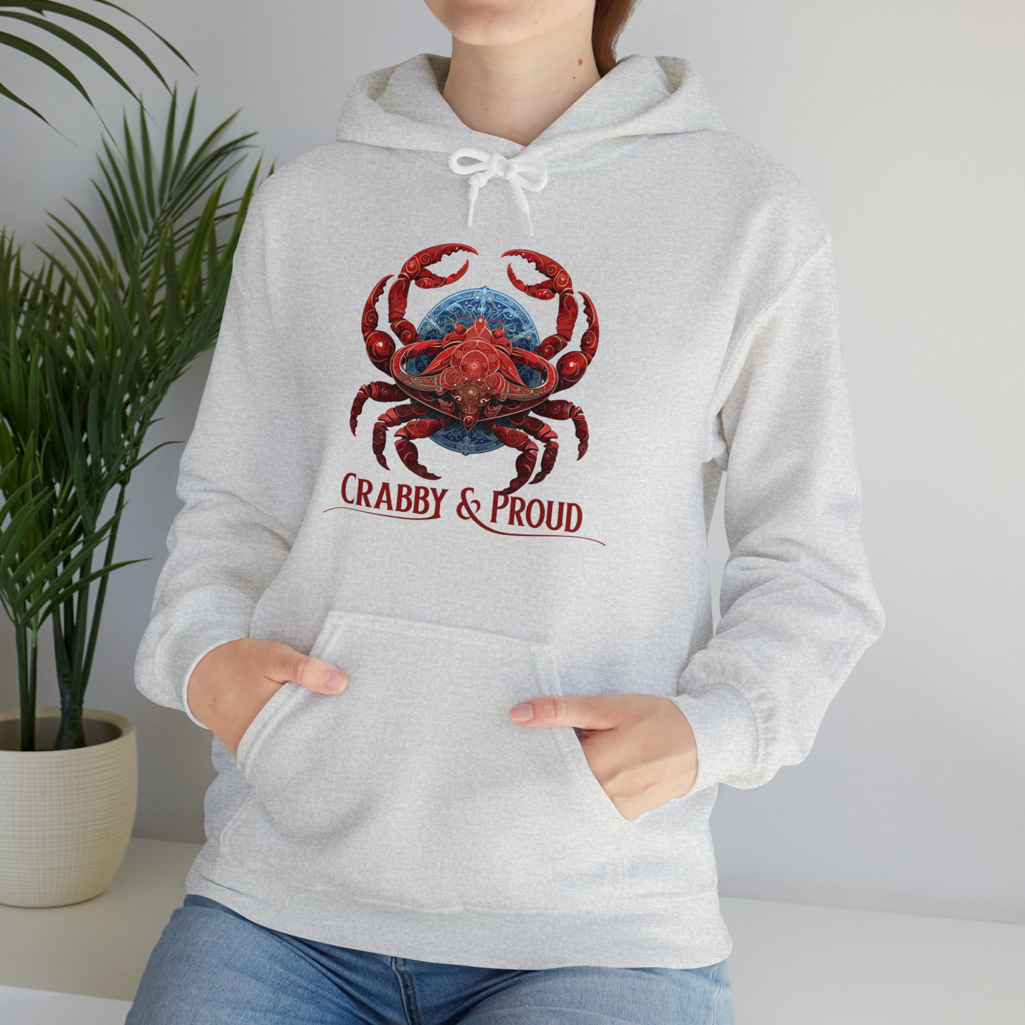 Unisex Cancer Crab Hoodie   