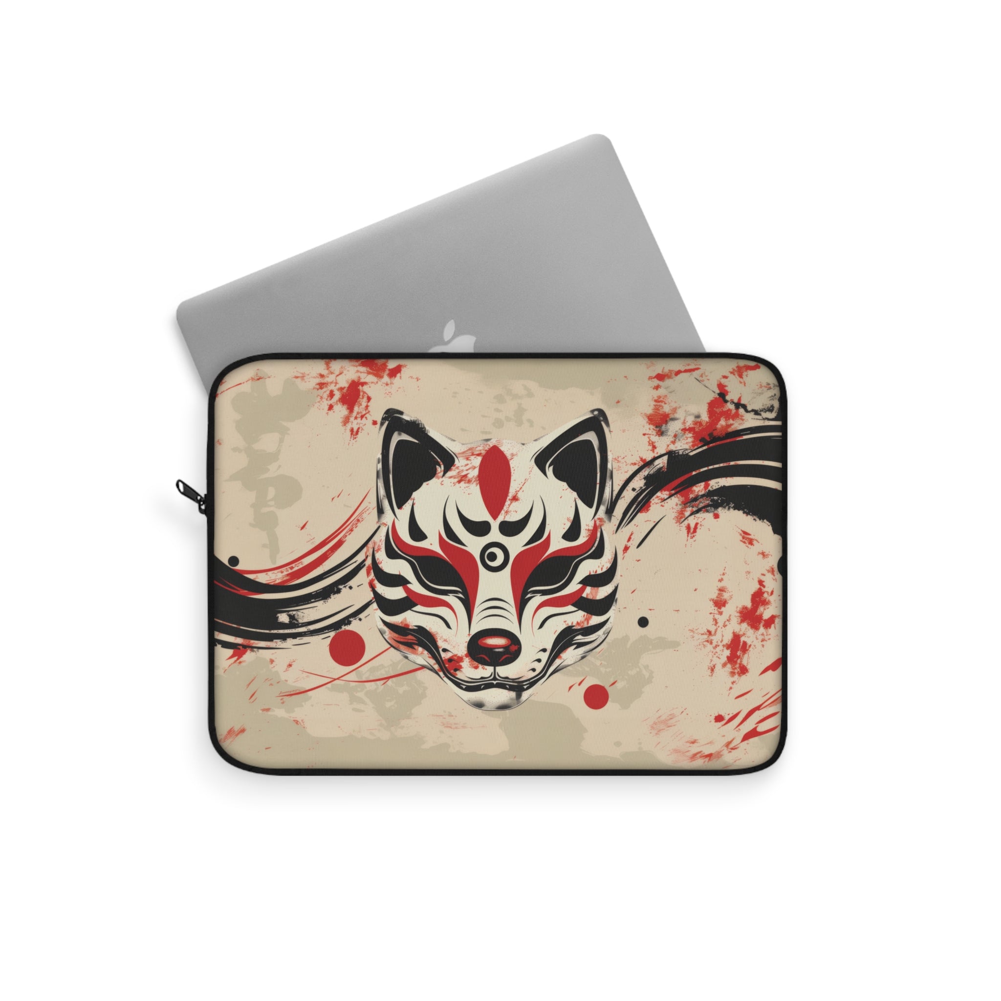 Kitsune Mask Laptop Sleeve   