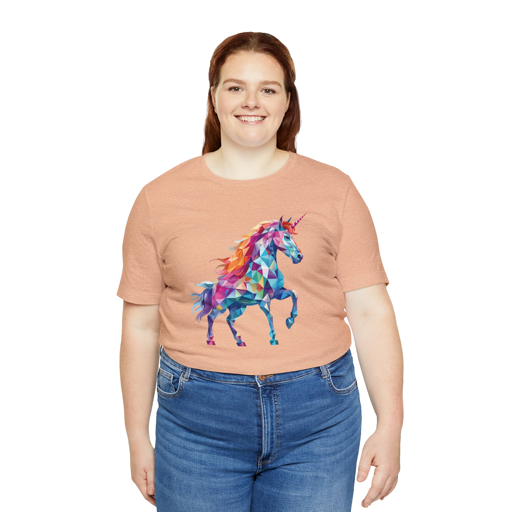 Unisex Crystallized Unicorn T Shirt   