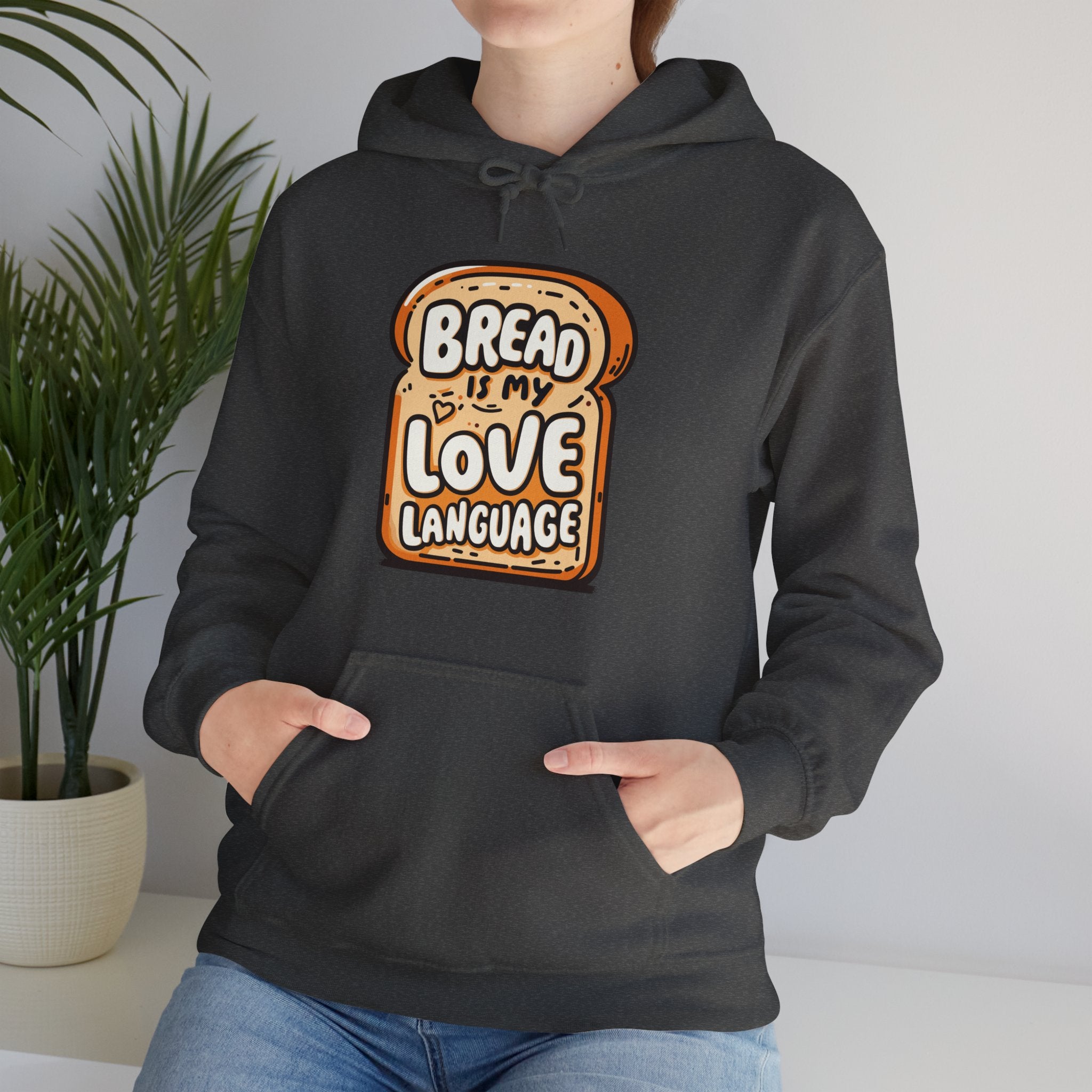 Unisex Bread is My Love Language Hoodie   