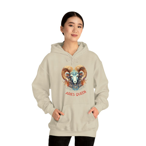 Womens Aries Queen Hoodie   