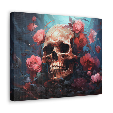 Skull & Roses Wall Art   