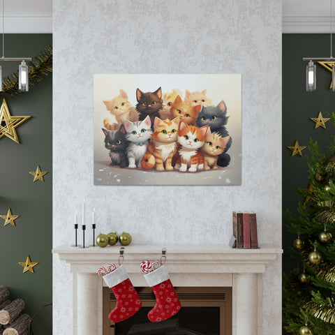 Cute Kitties Wall Art   