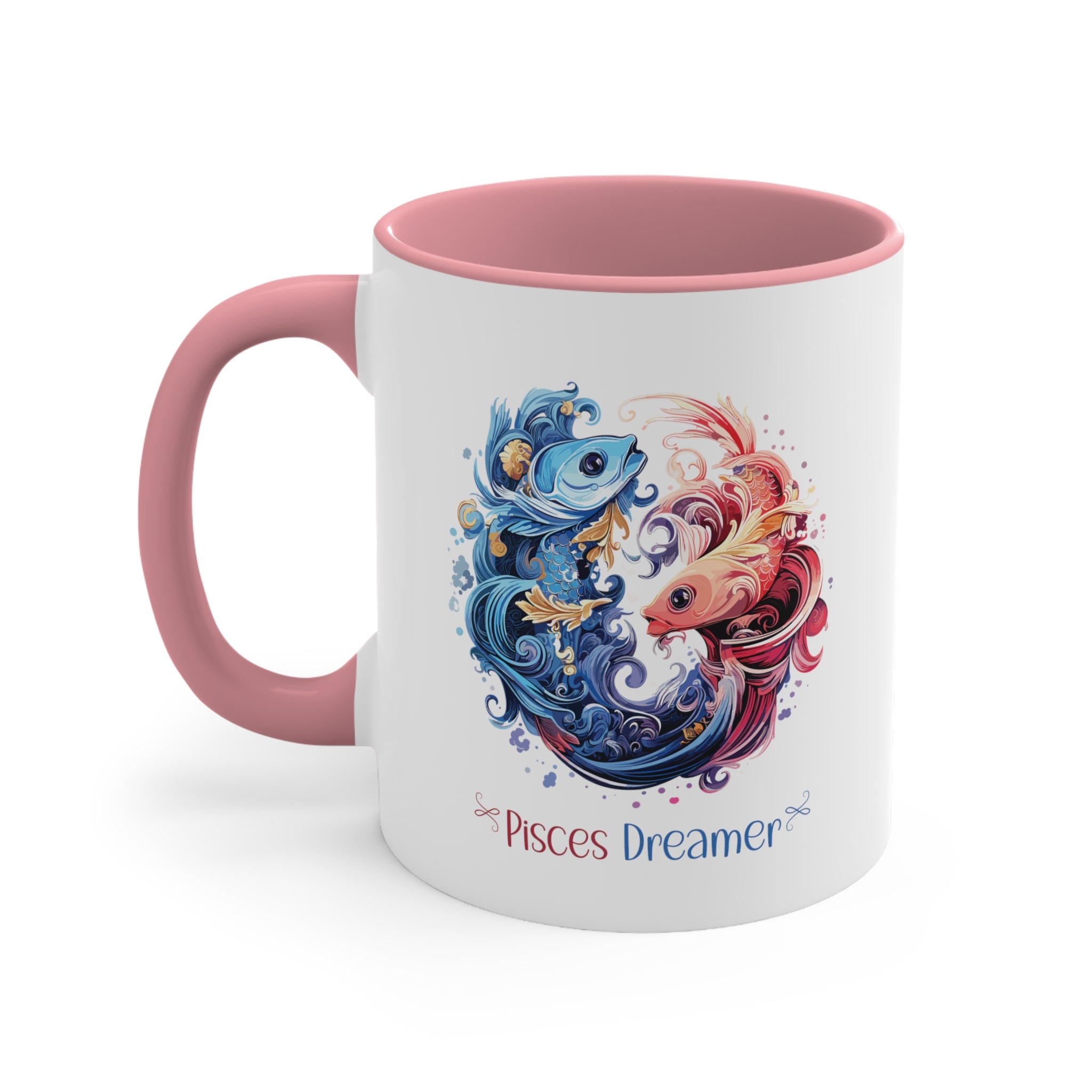 11oz Pisces Dreamer Coffee Mug 11oz Pink 